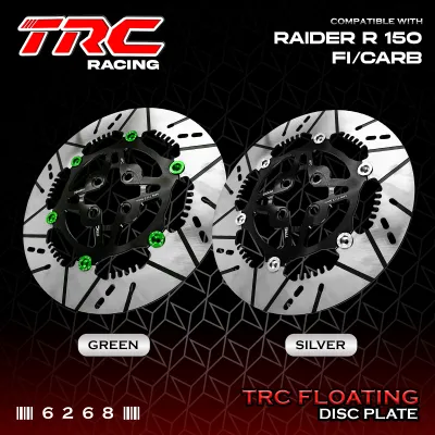 TRC CNC FLOATING FRONT DISC PLATE 4 HOLES (290MM) for RAIDER R150 FI/CARB 6268