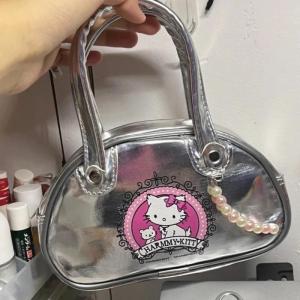 ZEEMIN Halloween Christmas Hello Kitty Handbag Send Shoulder Strap Underarm Bag Ins Explosion Trend Commuter Bag Joker Shoulder Bag Style Sweet Y2k Girl