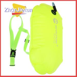 zhanjietun 1PC PVC Swimming Buoy Safety Air Dry Tow Bag Float Inflatable Signal Drift Bag