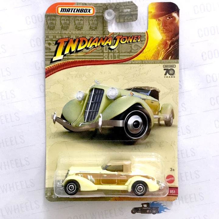 Matchbox 2023 Indiana Jones 1936 Auburn Speedster 851 Lazada