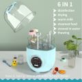High-capacity Baby Bottle Sterilizer Electric Sterilizer & Milk Warmer Smart Baby Feeding Bottle Drying. 