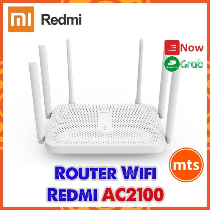 Bộ phát Wifi Router Wifi Xiaomi Redmi AC2100 băng tần kép 6 anten nội ...