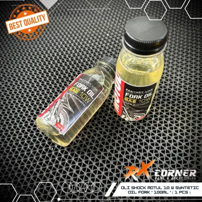 MOTUL OLI HIDROLIK OIL FORK SHOCK DEPAN 10W 6X1L ORIGINAL 100ML