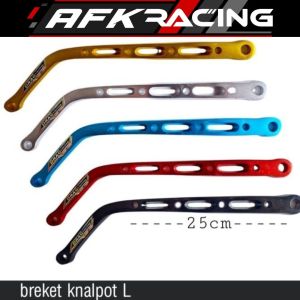 L knalpot pangkon knalpot L breket knalpot L panjang 25cm almunium cnc universal bracket knalpot honda yamaha suzuki kawasaki matic bebek kopling kufa varian promo discount