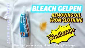 Bleach Pen Bleach Pen For Clothing Stain Remover Pen Mold Stain Remover Gel Clothing Bleached DIY design Travel Accessories Lnstantly Remove Stains Pearl white (1.76 Fl Oz (Pack of 1) Lemon)