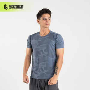Kaos Lengan Pendek Olahraga Pria Sport Polos Baju Sport Short Sleeve Gym Fitness Running Jogging Training Lari