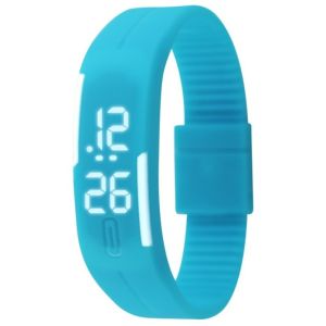 BESTOURO Silicone Strap LED Watch Waterproof Digital Display Student Sports Watch Fashion Soft Kids Wristwatch