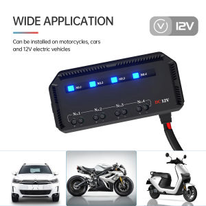 WUPP car fuse box waterproof strip fuse piece cross-border motorcycle quick connector fuse box square