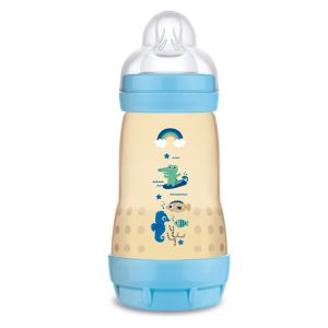 MAM PPSU Anti Colic Baby Feeding Bottle 260ml - Single (Blue / Pink / Ivory)