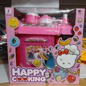 Mainan Anak Satu Set Masak -Masakan Dilengkapi Dengan Fitur Suara Dan Lampu