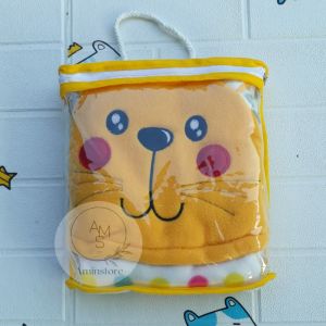 Selimut Bayi Tebal Baby Blanket Selimut Topi Bayi Selimut Tidur Bayi Selimut Hoodie Hoodie Blanket Perlengkapan tidur bayi kamar bayi / Selimut Boboko