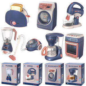 [SG STOCKS] Kids Kitchen Household Appliances Pretend Playset Battery Operated Simulation (7 DESIGN)