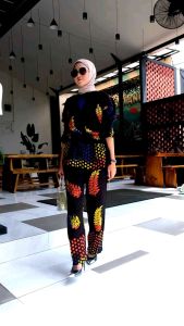 SETELAN PIYAMA MUSLIM WANITA REMAJA ZELINE DIJA