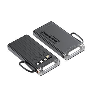 Sạc dự phòng 50000mAh sạc nhanh 120W pin dung lượng lớn có dây cắm nhiều điện thoại LED