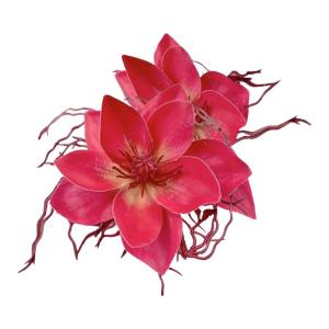 Kẹp tóc trẻ em Kẹp tóc Hoa Trà hình dạng cho bãi biển sân khấu quần áo tập nhảy hoa giả 2000S cô gái mũ kỳ nghỉ