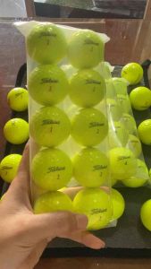 Bóng golf Titleist prov1/prov1x/avx yellow new 98% (combo 10 quả)titleist pro v1 màu vàng