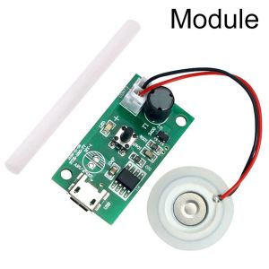 16mm Ultrasonic Atomization Maker 20mm 113KHz Mist Atomizer DIY Humidifier with PCB DC3-12V Mini USB Humidifier Module Atomizer Film Plate Mist Maker Moisturizing Transducer Atomizing Head Oscillati Ultrasonic Humidifier Accessories