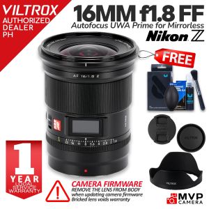 VILTROX AF 16mm f1.8 Nikon Z Zf Zfc Z-mount Fullframe Ultrawide Lens MVP CAMERA