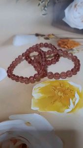 KRISTAL SG: Clear Strawberry Quartz. 白水体草莓晶