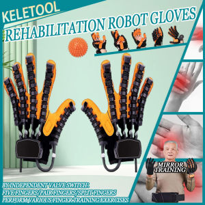 Rehabilitation robot gloves stroke recovery treatment device memory function robot gloves paralyzed arthritis patients