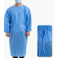 PPE Non-Woven Isolation Gown Disposable Thickened Protective Work Clothes. 