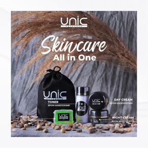 Paket Skincare All in One UNIC SKINCARE | skincare wajah glowng | krim wajah glowng skincare Collagen Kojic Soap Sabun Jerawat Sabun Flek Ampuh Sabun Pencerah kiyoko