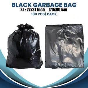 Trash bag Garbage bag Black (Small/Medium/Large/XL/XXL/XXXL)