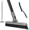 Grout Brush with Long Handle, 49'' Tile Cleaner Tool for Shower, Floors Scrubber for Bathroom Cleaning. 