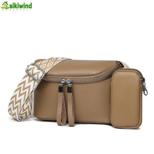 Women Versatile Hobo Bags with Wide Strap Simple Shoulder Purse Large Capacity Soft Crossbody Bag Commute Bag with Matching Clutch Set