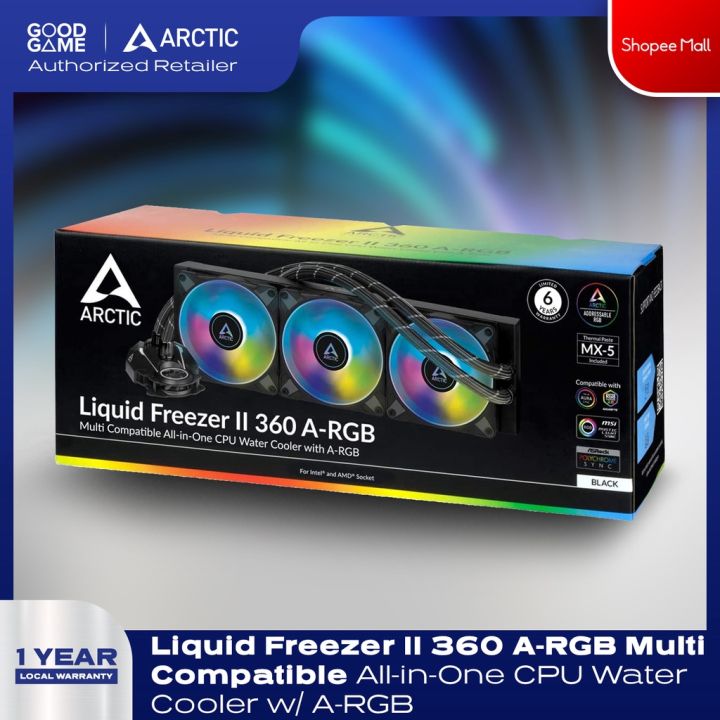 COD Arctic Liquid Freezer II 360 A-RGB Multi Compatible All-in-One CPU ...