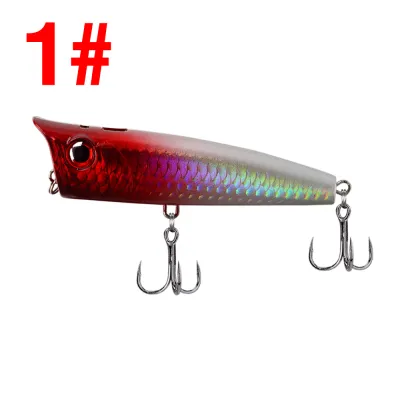 1Pcs Floating Popper Fishing Lure 9g/14.6g/20g Artificial Hard Bait Crankbaits Swimbaits Topwater for Trout Bass Perch Wobbler Fishing Accessories