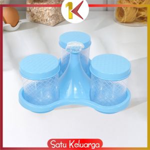 SK-C1246 Toples Kue Kering Lebaran Set Nampan Wadah Snack Tray Food Container/ Tempat Kue Set Nampan