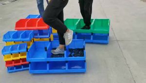Thickened storage material modular plastic shelf component tool and screw material parts