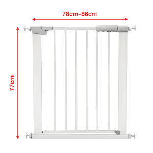 Petus สีด้าน รั้ว รั้วกั้นสัตว์เลี้ยง ซี่ห่าง 5 ซม. รั้วกั้นเด็ก กั้นประตู ที่กั้นประตู กั้นบันได ประตู Auto