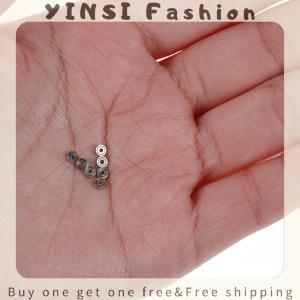 YINSI 10pcs 681ZZ Miniature Mini Ball Bearings Metal Open Micro Bearing 1x3x1mm