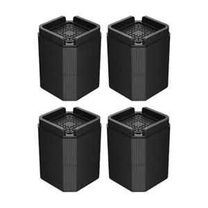 4 cái chống rung Pad giảm tiếng ồn chân phổ chân cơ sở Mat cho máy giặt đồ nội thất ổn định phụ kiện