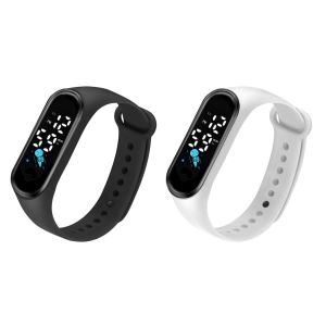 30M Waterproof Touch Screen Sport Watch M9 LED Bracelet Watch