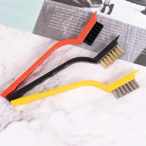 Set Sikat Kawat Tembaga Nylon Pembersih Kompor Wire Brush 3 in 1 / Sikat Besi / Sikat Kawat / Sikat Besi 3 in 1 / Sikat Pembersih Kawat / Sikat Pembersih Besi / sikat besi kawat kecil  L16 DMO