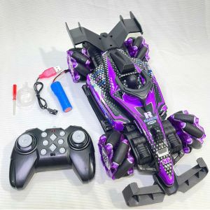 Xe Địa Hình F1 Đèn Led Bánh Điều Khiển Từ Xa Xoay 360 Độ Phun Sương Kép Di Chuyển Đa Hướng Cho Bé