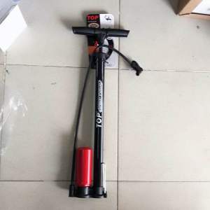 Ống bơm tay cao cấp Top chính hãng có bình nén hơi màu đỏ giúp người dùng bơm nhẹ nhàng hơn