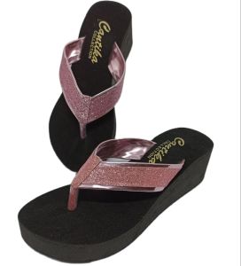 Fadil sandal wedges jepit manohara 5cm