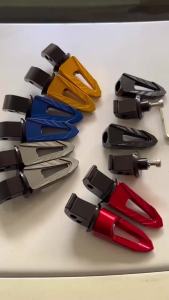 AKGLS-For Yamaha MT03 MT09 MT07 MT 03 07 09 MT-07 2014-2018 2019 2020 2021 2022  Motorcycle Rear Pedals Passenger Pedals Accessories