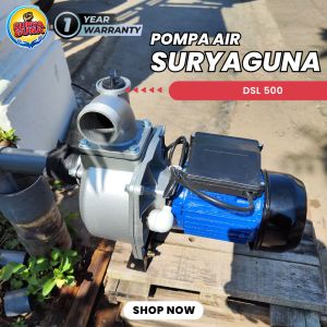 pompa air modifikasi type dsl 500 pipa 2 dim alkon diesel bahan cor anti karat ready stock siap kirim gratis packing kayu