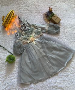 MUSLIM ANAK / dres pesta anak / baju anak perempuan / dress anak / dres anak cantik / baju anak murah / dres anak / muslim anak - pelangi pesta