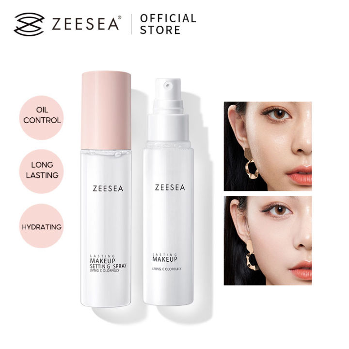 ZEESEA Makeup Setting Spray Water Long Lasting Oil Control Moisturizing Matte Brightening Tone Up All Skin 50ml/100ml