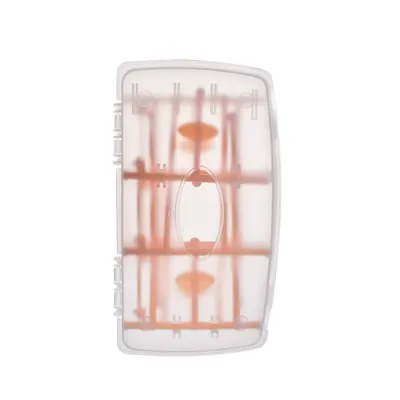 OKKFINE Collapsible Travel Bottle Drying Rack Portable with Cover Folding Draining Rack Multifunctional Foldable Box Bottle Dryer Holder Water Bottle