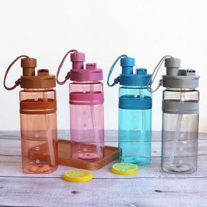 BARANGLAKU -- Botol Minum Sport - Botol Minum Air With Sedotan Bottle 700 ml 7259/7258