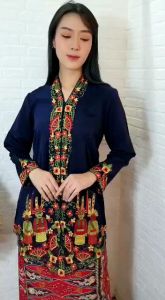 KEBAYA ENCIM ONDEL - ONDEL~KEBAYA PESTA~KEBAYA SERAGAM KERJA~ATASANNYA AJA