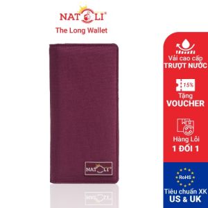 Ví da nam nữ dài đựng tiền Local Brand thương hiệu Natoli - BST The Long Wallet V2