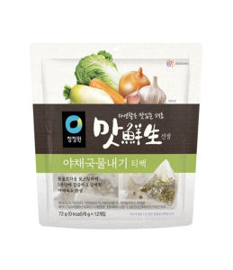 [Original] 맛선생야채국물내기티백 Chungjungone Vegetable Flavor Soup Stock Bag (เครื่องทำซุปสูตรผัก 12 ซอง) 72g